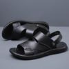 Summer Men's Business Sandals Massage Sole Men's Leather Sandals Outdoor Beach Sandals Factory Direct Sales Designer Sandals