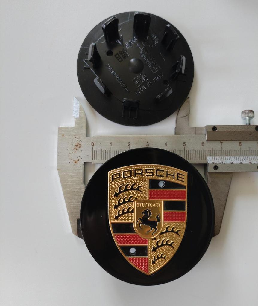 Porsche Cayenne/Macan/Panamera/718/Taycan/911 Radnabenkappe Farbiges Aufkleber