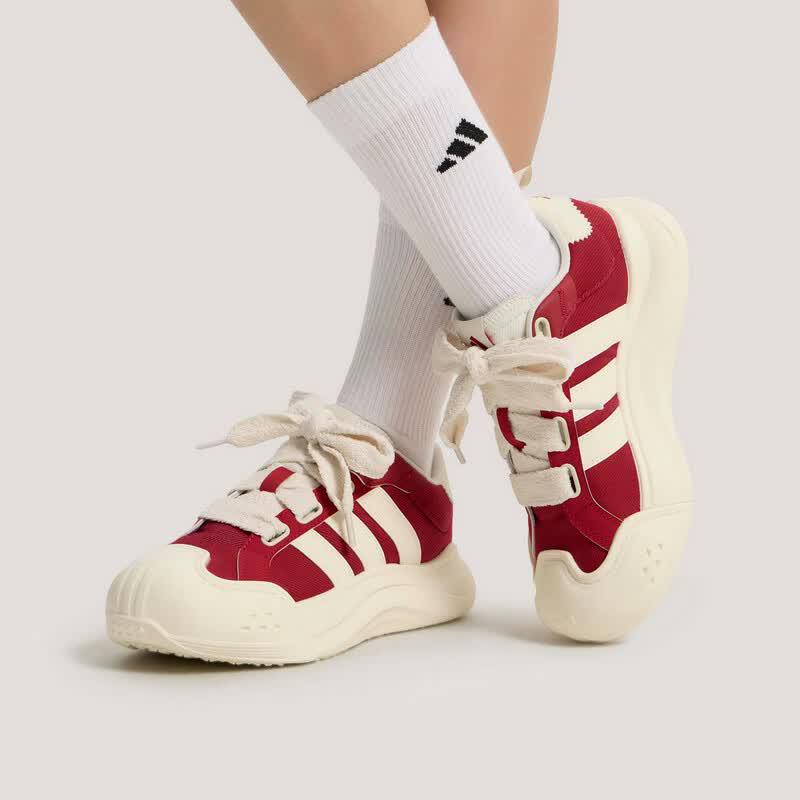 Adidas Women s Shell-Toe Casual Shoes KH7981 39 глубокий красный