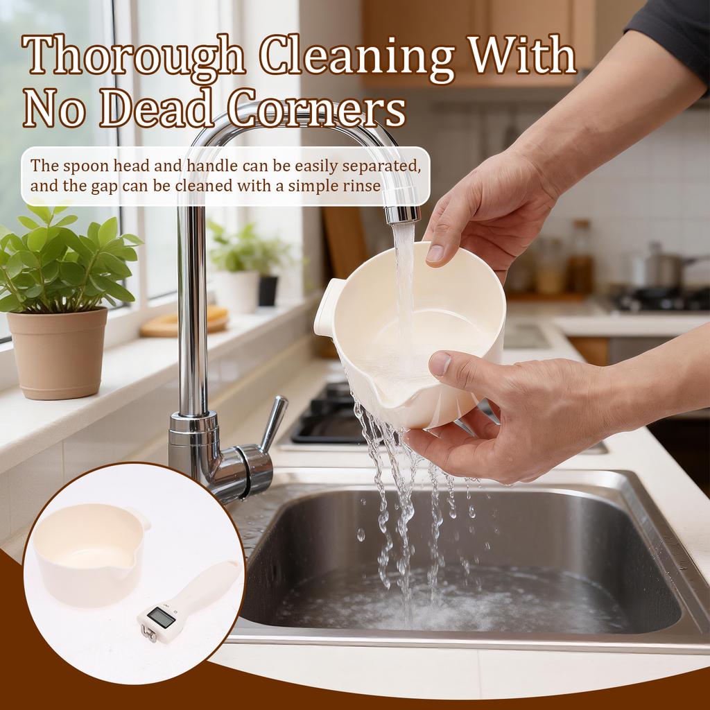 Pet Food Scale LCD Electronic Precision Weighing Tool Dog Cat Feeding Food Measuring Spoon Cup Digital Display Kitchen Scale