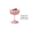 Creative Cocktail Glasses Cups,Flower Shaped Wine Glass Cups,Thin Juice Glass Cups,Frosted Pink Champagne Flutes,Homebar Tools