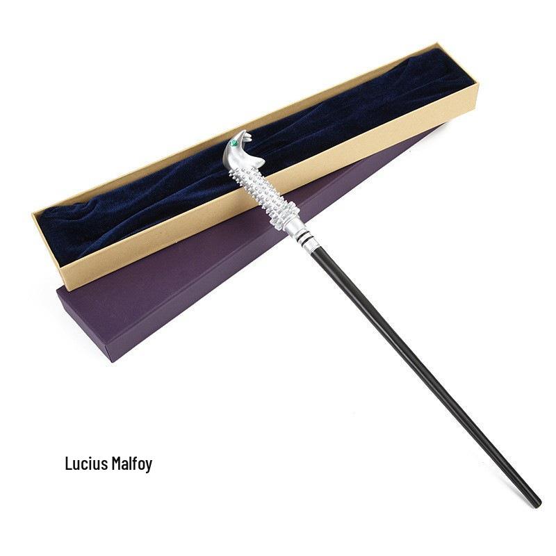 Harry Potter Magic Wand with Metal Core in Purple Box - Halloween Scepter