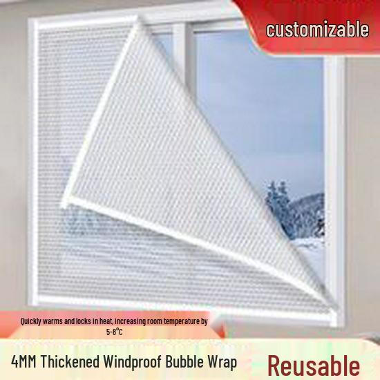 Windproof Double-Layer Insulating Window Film