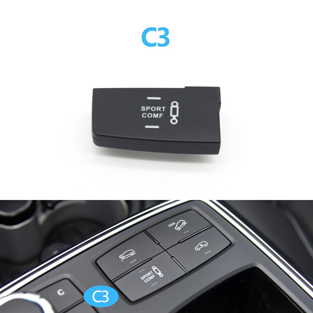 Car Suspension Height DSR Adjuster Downhill Auxiliary Switch Multi-Function Button For Mercedes BENZ ML GL GLS GLE W166