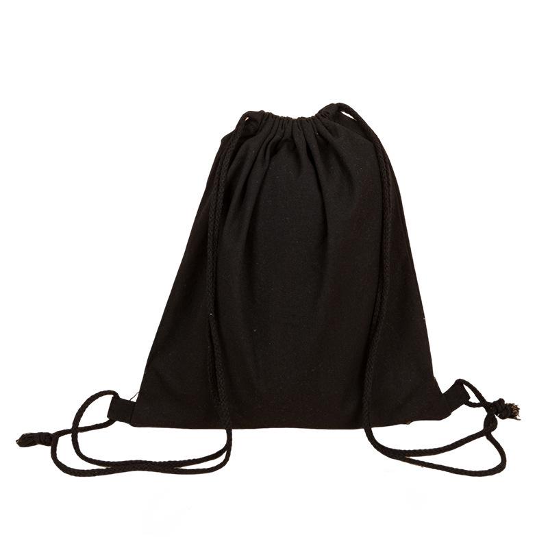 

All-Cotton Custom Canvas Bag: Convertible Drawstring Storage, Shopping Backpack & Crossbody Handheld.