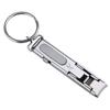 1Pc Ultra-Thin For Manicure Salon Nail Clippers Collapsible Portable Travel Fingernail Keychain Nail Scissors Cutter Stainless