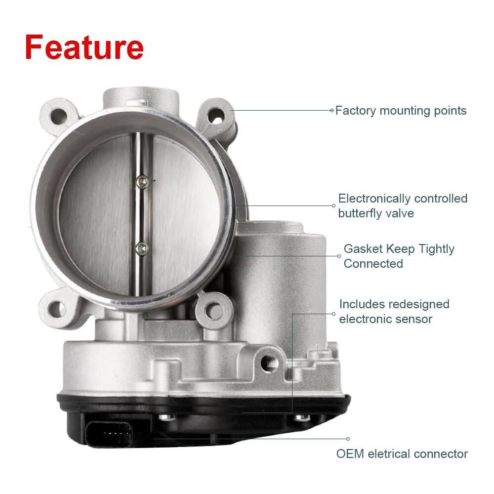 Throttle Body For Ford F150 Expedition Transit-150 250 3.5L EcoBoost BL3Z9E926B