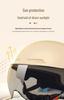 3C Certified Electric Vehicle Helmet for Men & Women - All-Season Safety & Sun Protection, Summer Scooter Half Helmet