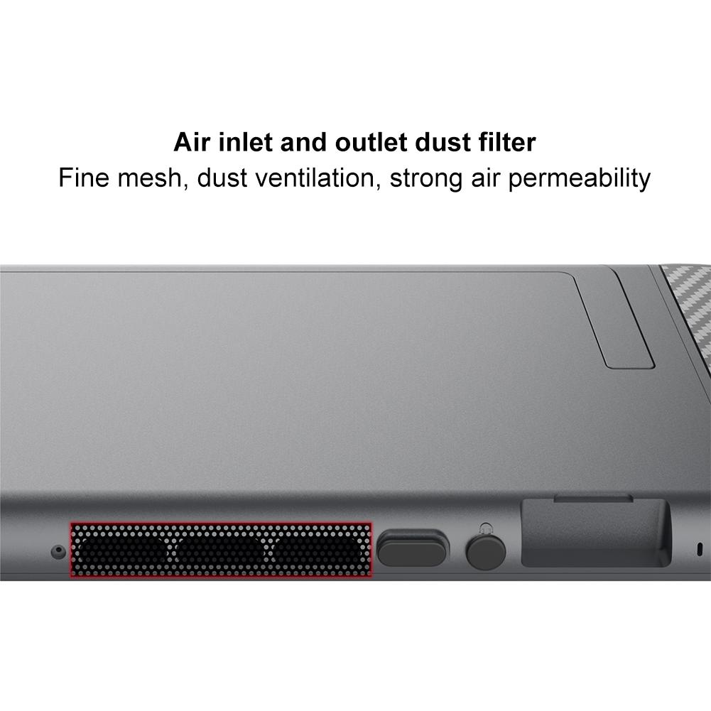 Protective Accessories Set for Nintendo for Switch 2 Accessories Bundle Dust Plug Dust Filter Mesh Left Right Handle Stickers