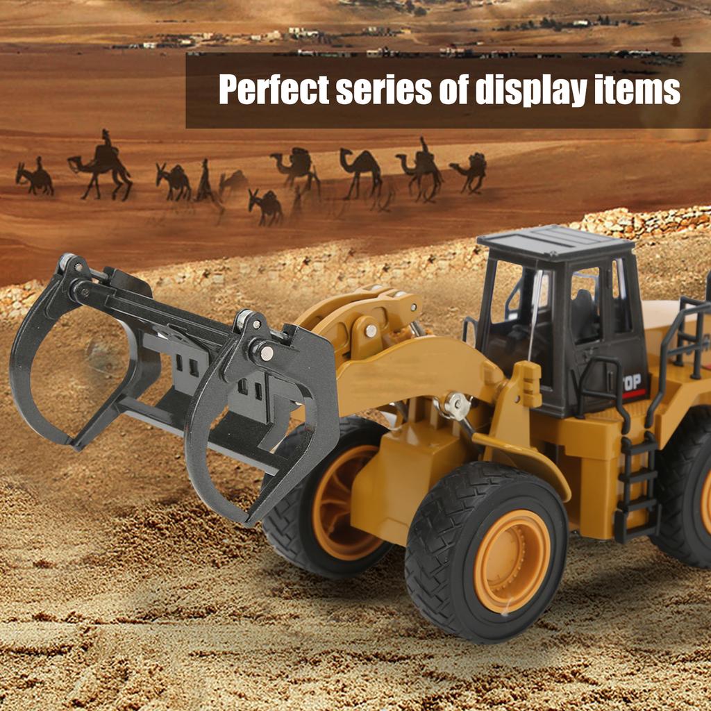 1:50 Static Front End Model Loader Alloy Construction Vehicles Toys for Kids Adults