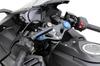 HURRICANE Clamp with USB Power for CBR250RR HU1026B Bar, Black, Supply, (MC51)