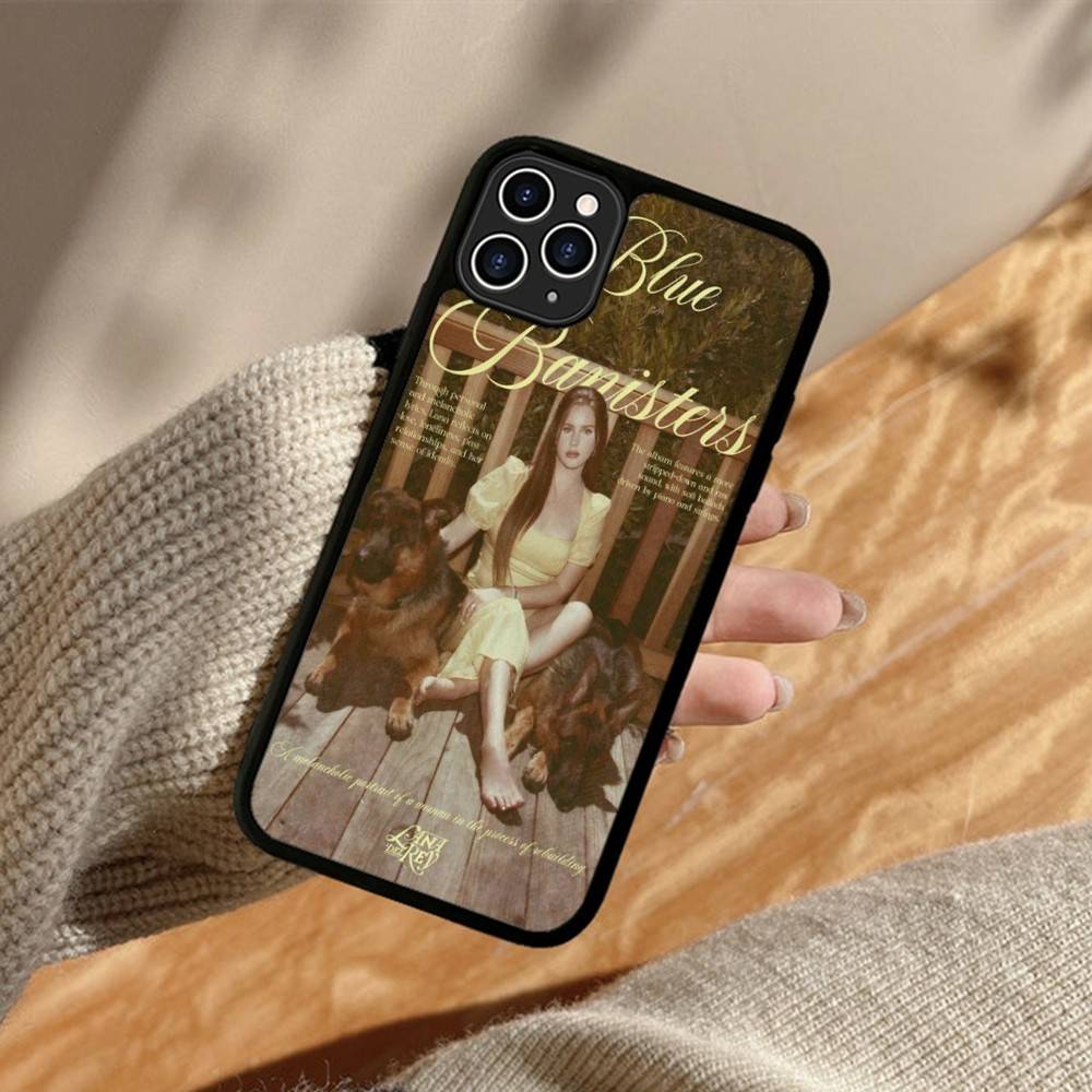 

Чехол для телефона певицы Ланы Дель Рей Для iPhone 16 Pro Max 15 14 Plus 14 13 12 11 17 PC+TPU Чехлы Задняя крышка iPhone 12