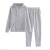 Children's Solid-color Loose Sweatshirt And Sweatpants Casual Sportswear Set