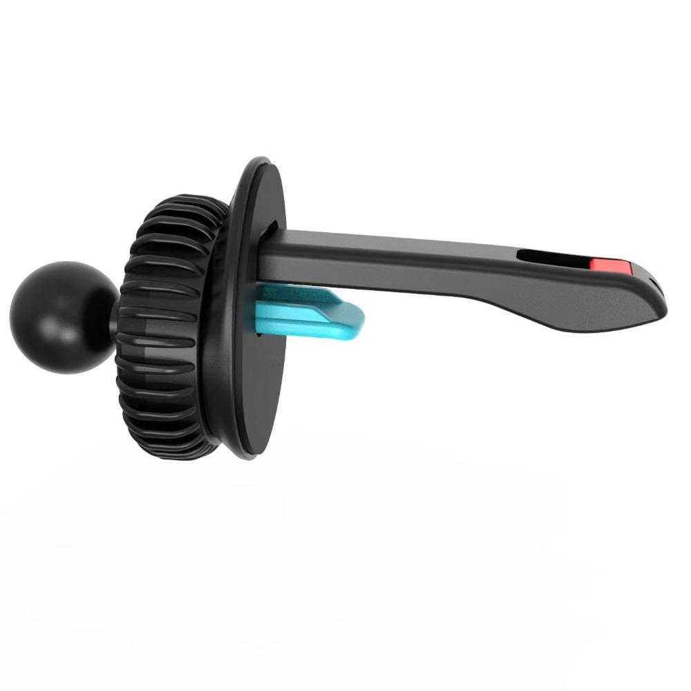 Hidden Barb Style 17mm Ball Head Base Retractable Vent Hook Clip Car Air Outlet Clip Accessories