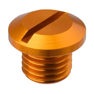 Dearsea (DRC) Mirror Hole Plug Screw Diameter 0.4 Inch (10 Mm) Positive Screw Gold