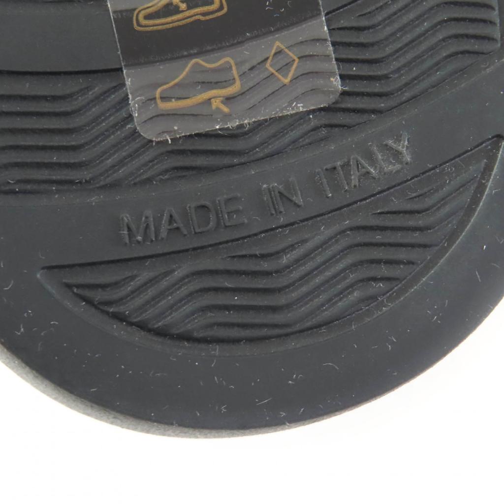 Excellent CHANEL High cut sneakers black Suede leather Women 36 G30786 Used