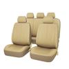 Car Seat Covers Universal Breathable Artificial Leather Seat Protector Set Auto Interior Accessories for Car Vehicle