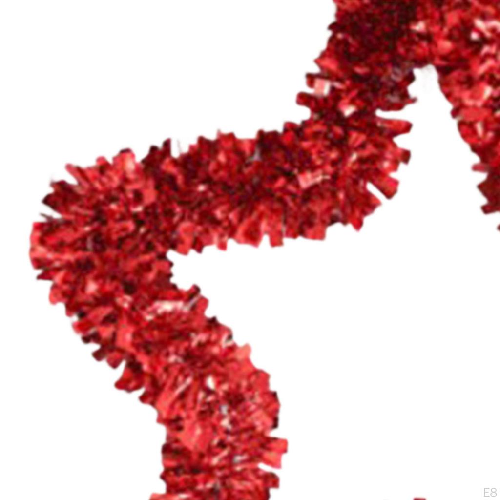 Pentagram Garland Star Wreath Ornaments Hanging Backdrop Tinsel for Front