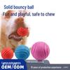 Haustierzubehör Elastisches Beißspielzeug für Hunde: Bissfest, Dekompression, Trainingsball.