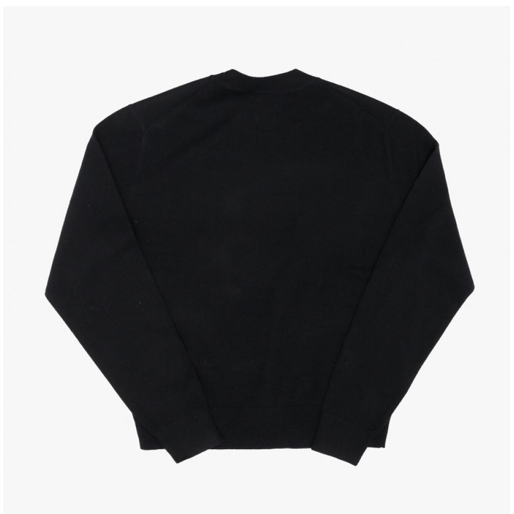 Acne Studios Unisex Knit Face Logo Patch C60115 Black  900 