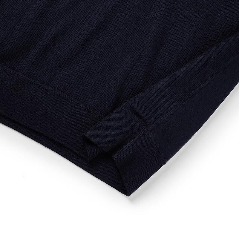 Septwolves Men's High-Neck Fleece-Lined Wool Blend Pullover Sweater