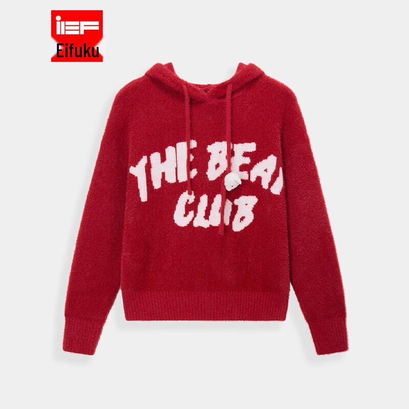 

Худи из трикотажа с жаккардовым узором IEF One Size