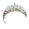Alloy Crown Wedding Headwear Hair Accessories Banquet Party Hair Crown Alloy Rhinestone Crown Headband