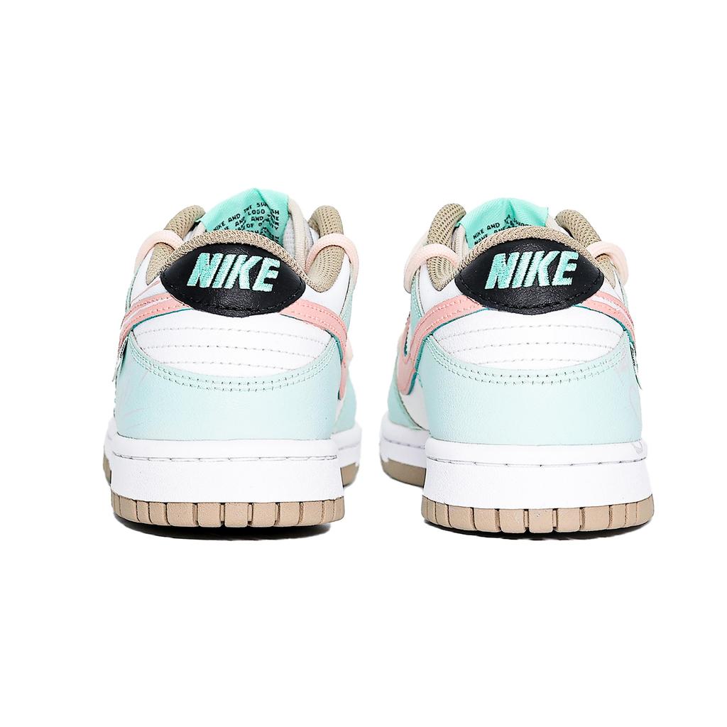 Nike Dunk Abrasion Resistant Abrasion Resistant Low Top Skateboard Shoes Women's Mint DX6063-131(Team1375-)