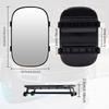 Ygmylandbb Makeup Mirror, Car Makeup Mirror, Car Makeup, Slouching, Car Makeup, Mirror, Sun Visor,