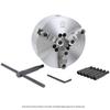 CNC Lathe Short Taper Three-Jaw Self-Centering Chuck K11250C/A16 with Jaws, Wrench, and Screws