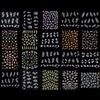 3D Nail Art Transfer Stickers 30 Sheets Flower Decals Manicure Decoration Tip