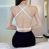 Backless Silk Camisole Wrap Women's Sexy Summer Vest