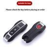 Aluminum Alloy Car Key Case Shell Key Cover For Porsche Cayenne Panamera - 911 Taycan Protective Accessory