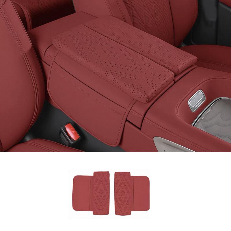 For Zeekr 8X 2026 Car Armrest Box Cover Pad Leather Anti-Scratch Dustproof Cushion Car Interior Accessories