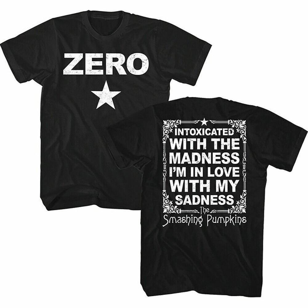 

Smashing Pumpkins Zero Song T Shirt 2 side classic style Unisex NH10967 Unisex T-Shirt S
