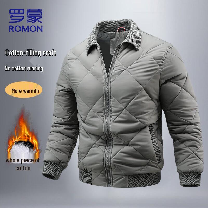 

ROMON Men s Short Winter Padded Jacket 3XL