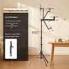 2026 Multi-functional Phone Holder Floor Tripod for Live Streaming and Outdoor Top-down Shooting
