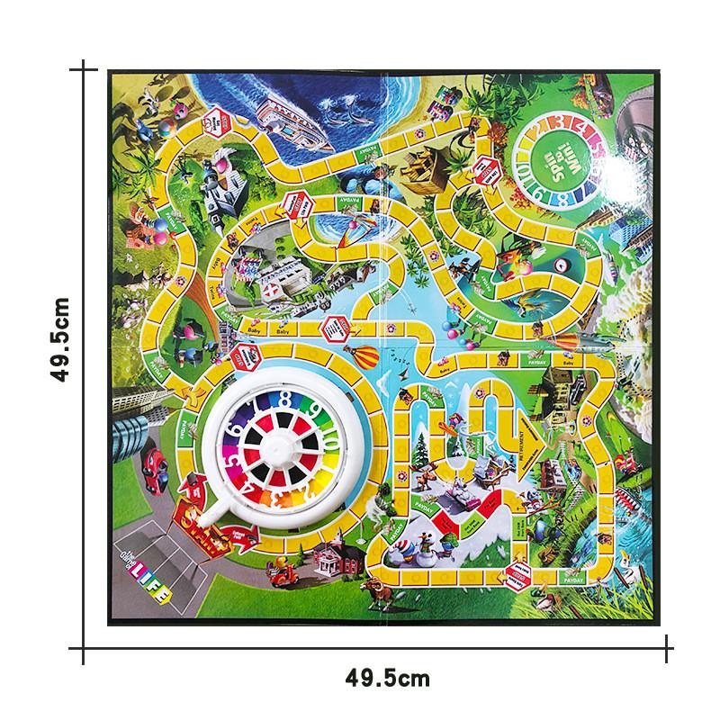 The Game Of Life English Card Deck Interactive Family Game For Game Night