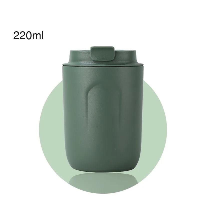 220ml Mini Thermo Coffee Cups Mug 316 Stainless Steel Travel Thermal Mug Tumbler Small Water Bottle Keep Warm Cold Insulated Cup