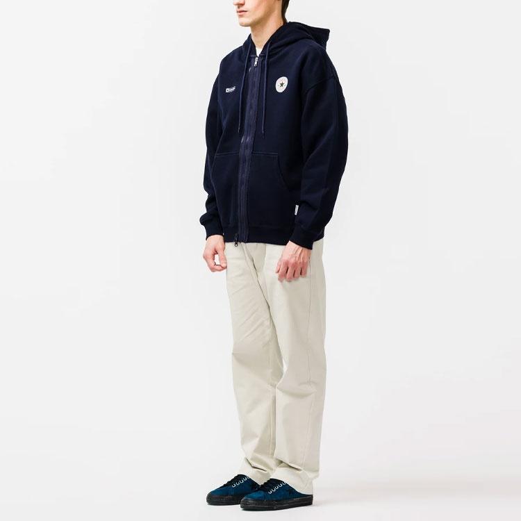 Converse x thisisneverthat Utility Fleece Jacket Asia Sizing 'Navy' Men's 10022706-A01