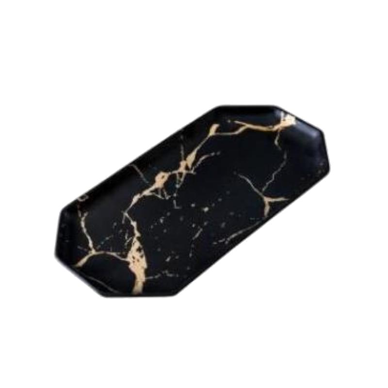 Trays Sophisticated Marble Serving Tray Tableware Home Decor