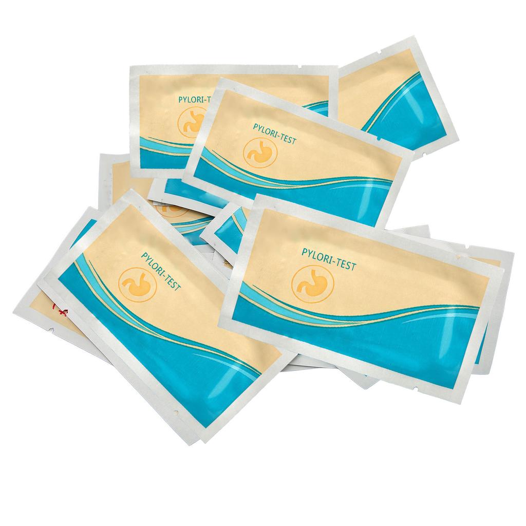 10 Pack H Pylori Test Paper Disposable Hygienic Fast Accurate Testing Painless Health Care Helicobacte Test Tool