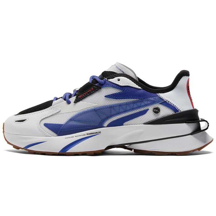 

Puma Roaringwild X Pwrframe Op-1 2 Ткань Кожа Спортивная Мода Низкий Верх Повседневная Обувь Унисекс Повседневная Обувь Белый Синий 382300-01 35.5
