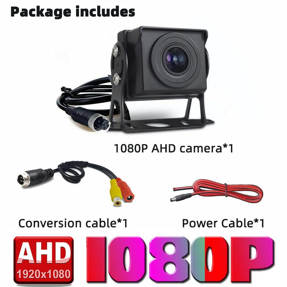 

Reverse Cam Parking Backup Camera 1080/720P Reverse Image Front Side Vehicle Rear View Image for Car/Trailer/Pickups/Bus/Van/RV
