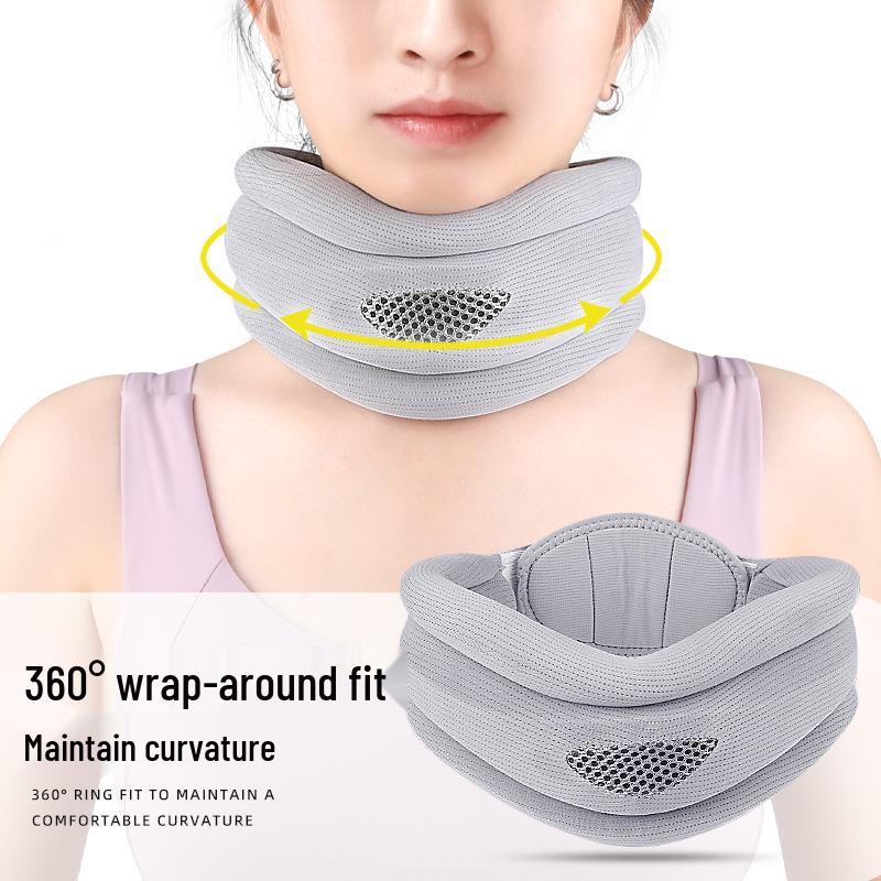 Adjustable Breathable Neck Support Scarf for Office and Home Use