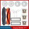 Dreame S10/S10PRO Vacuum Accessories: Main Brush, Side Brush, HEPA Filter, Mop Cloth, Microfiber Cloth, Dust Bag.