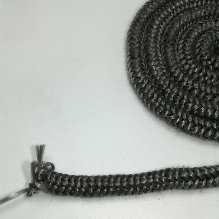 High-Temperature Fireproof Elastic Sealing Rope - White Fireplace/Furnace Door Rope