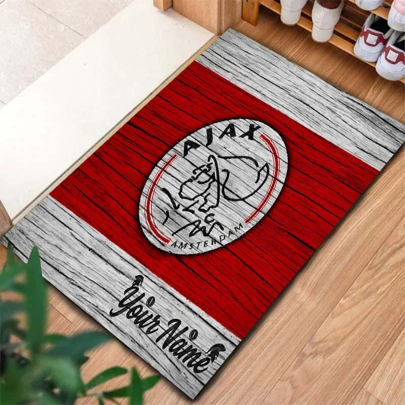 AFC Ajax Custom Name Carpet Rug for Living Room Bedroom Home Sofa Decoration,Kids Play Non-slip Floor Mat