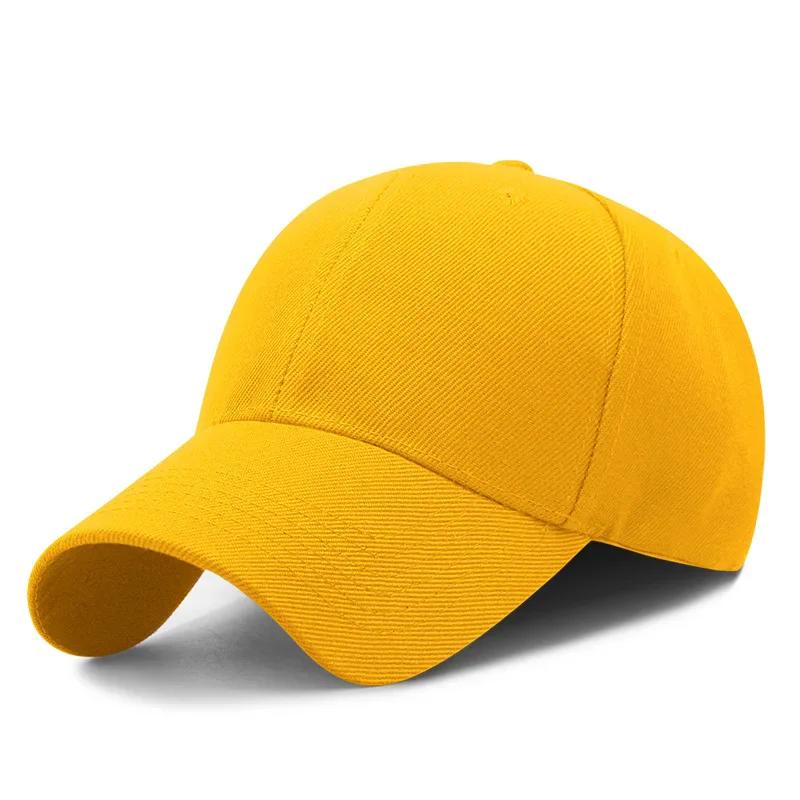 New  Cap Plain Adjustable Snapback Hat High Quality Adult Hip Hop Urban Street Style Baseball Cap Men Women Outdoor Leisure Baseball Hat