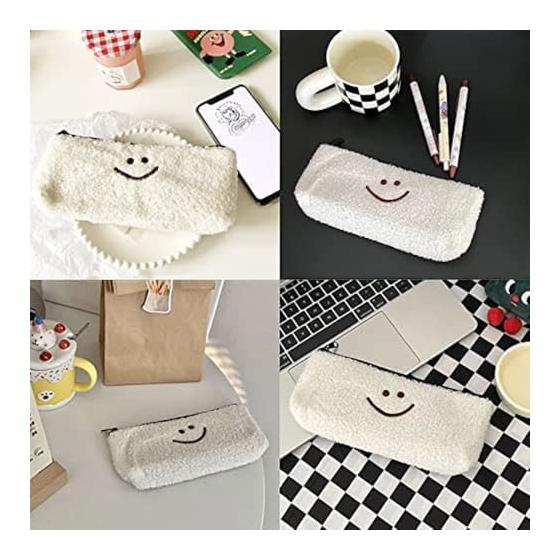 Plush Pencil Case Tool Pencil Case Fudebako Pencil Case Zippu Pencil Case Pencil Case Stylish Cute Korean Popular Storage Bag Stationery Cosmetic